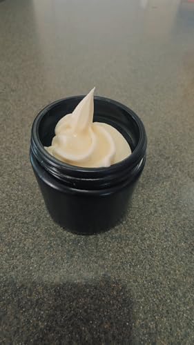 Handmade Whipped Grass-Fed Tallow Balm for Dry Skin-Deep Moisturizer for Face & Body-Lavender Frankincense Nourishing Cream-Natural Hydrating Skincare by Mona Lynn Skinn 4 oz