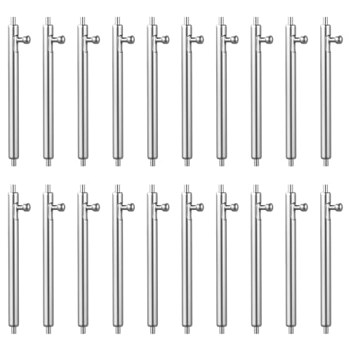 20PCS Watch Band Pins 22mm Quick Release Spring Bars Stainless Steel Watch Band Pins Quick Release Watches Bands Replacement Strap Link Pin for Watches Bands Strap