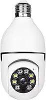 Câmera de Segurança Lâmpada WiFi Full HD com Visão Noturna, Bivolt, Detecção de Movimento 360 graus e Áudio
