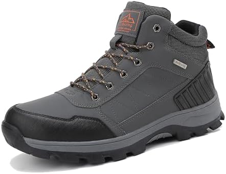 ARRIGO BELLO Winterschuhe Herren Trekking Gefüttert Warm Rutschfeste Boot | Langlebig, Komfortabel, Stoßdämpfend, Verstärkte Zehenkappe, Herausnehmbare Einlegesohle, Alltagstauglic