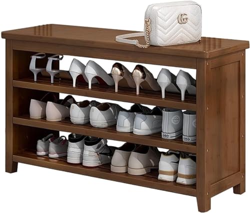 Meuble à chaussures avec tabouret intégré pour entrée confortable - 2