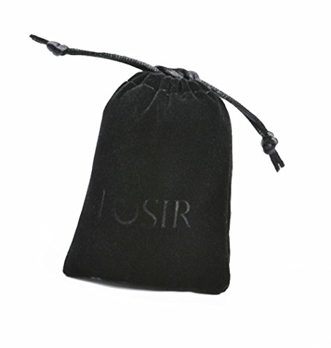 FOSIR Titanium Necklace for Men, Titanium Whistle Pendant Necklace for Men and Women Stainless Steel Rolo Chain by FOSIR - Image 4