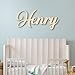 Wooden Name Signs for Nursery Custom Baby Name Sign for Wall Name Signs Personalized Custom Name Sign for Nursery Name Wall Decor Personalized Name signs for Kids Room (Single Name Sign)