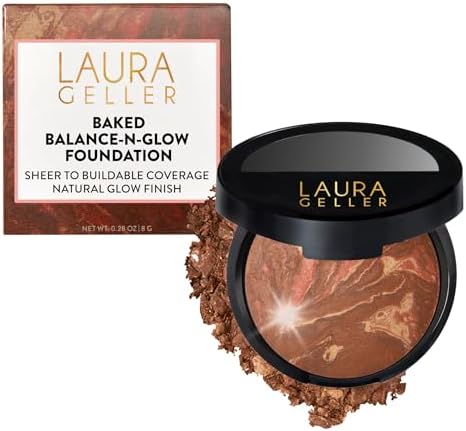 LAURA GELLER Baked Balance-N-Glow Illuminating Powder Foundation - Toffee