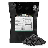 Frontier Co-op Organic Dried Elderberries, European Whole - Non-GMO Elderberry Berries Dried - For Tea, Immune Support - Kosher | 16 Ounce (Pack of 1)