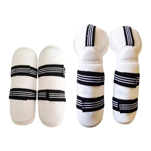 Ronyme Taekwondo Guard Équipement de Protection Épaissi Rembourré Garde Protection pour MMA Arts Martiaux Muay Thai Unisexe Adultes Enfants Hommes Femmes,...