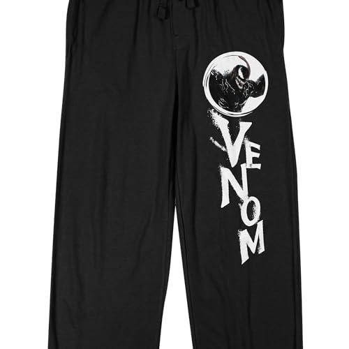 Venom: The Last Dance Character Men's Black Sleep Pajama Pants2