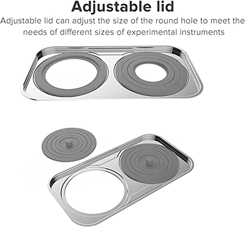 Mehaoc Digital Lab Water Bath, Thermostatic Water Bath With Digital Display And Protective Cover Lid For Lab Use, 360° Circulating Heating, Anti-Dry Burning For Lab Use #TOP4