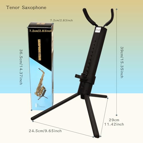 Inmuc ITS-100 Tenor Saxophone Stand Foldable Portable Stand thumb #2