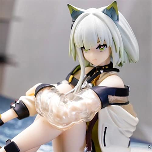Ystaozi Anime Game Arknights Kelsey Pvc Figure Toy, 3.9 Inch Anime Action Figures Statue For Car And Desktop Ornaments #TOP1