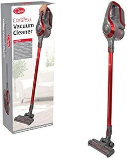 Quest 43609 Cordless Vacuum Cleaner / 2-in-1 Upright & Handheld Cleaning Options / Lightweight & Rechargeable / Features Additional Cleaning Accessories