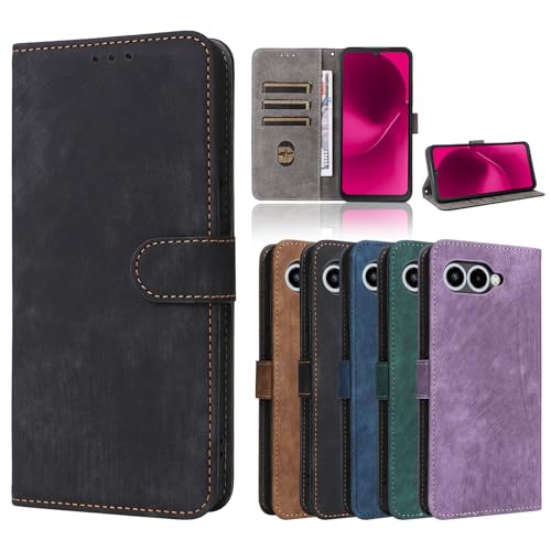 BAILI RFID-Sperrung Hülle für T-Mobile T Phone 3 5G Kartenhalter Ständer Case Etui Handyhülle für T-Mobile T Phone 3 5G-01