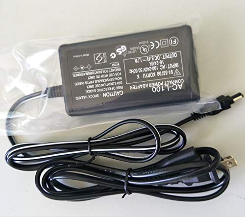 Ac-L100 Ac Power Supply Adapter, Replacement For Sony Ac-L10A, Ac-L10B, Ac-L10C Ac-L15A/B Ac-L100C,For Sony Handycam Ccd-Trv77 Ccd-Trv88 Ccd-Trv9X Dcr-Trv6E Mvc-Fd Cameras #TOP3