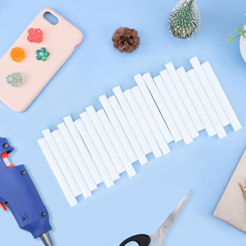 White Hot Glue Sticks Full Size, Enpoint 36 Pcs 0.43 X 3.93 In Hot Melt Glue Adhesive Eva Sticks, Eva Crafts Glue Sticks For Arts, Diy, Home General Repair, Holiday Gift Crafts, Bonding, Decoration #TOP6