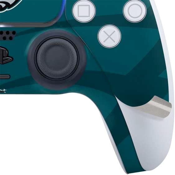 Skinit Decal Gaming Skin Compatible with PS5 Slim Digital Edition Bundle - Officially Licensed NFL Philadelphia Eagles Double Vision Design