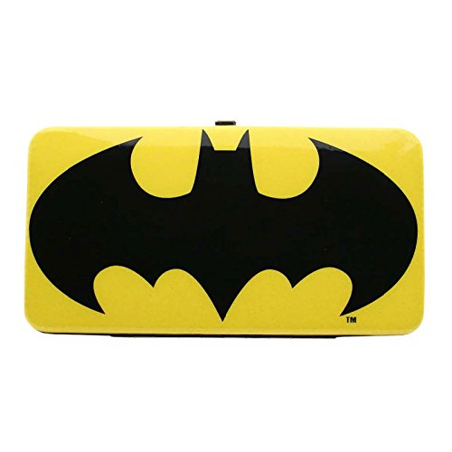 Preisvergleich Produktbild Batman Glitter Geldbörse Logo DC Comics gelb schwarz