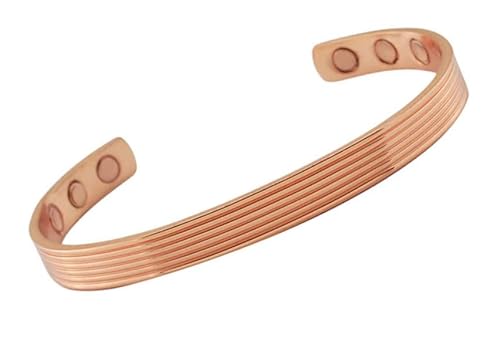 Kerdynelle Bracelet 6 aimants en pur cuivre massif - Rush Cover