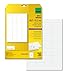 Produktbild SIGEL LA315 abgerundete Adress-Etiketten selbstklebend, bedruckbar, weiß, 45,7 x 21,2 mm, 1200 Etiketten = 25 Blatt