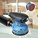 G LAXIA Orbital Sander，2.5Amp 5-inch Electric Sander with 15 piece Sanding Discs, 6 Variable Speed 6000-13000OPM and Dust Collection System for Sanding and Polishing