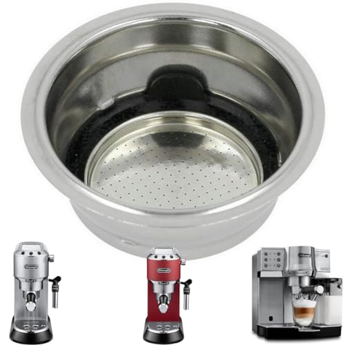 Image of UTIZ One Two Cup Coffee Filter 5513281001 for DeLonghi EC680 EC860 Dedica Espresso Machines