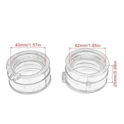 Adaptador de interfaz de carburador para motocicleta Honda CBR600F3 6