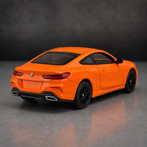 Image of Wizplex CCA Officially Licensed BMW M850i Coupe 1:64 Scale Die Cast Metal Car - Collectible Alloy Grand Tourer Coupe with Openable Doors & Free-Rolling Wheels, Display Showpiece for Kids 3+