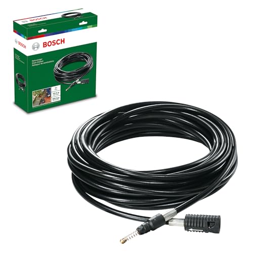 Bosch Home and Garden F016800483 Bosch Abflussrohr Reiniger (für Aquatak, 10 m, 160 bar), Schwarz – Ansicht 1