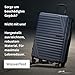 Cocoono Hartschalenkoffer XL Groß - 100L Volumen - 158cm Gurtmaß - 8 Rollen 360° drehbar - Leichter Koffer mit TSA Schloss & Teleskopgestänge - Reisekoffer mit Rollen, Trolley (Navy, XL)
