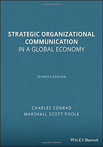Strategic Organizational Communication: In a Global Economy