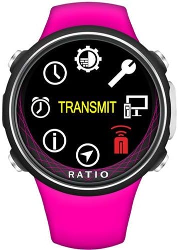 Ratio Computers iDive Color Easy Dive Watch Computer (Pink)
