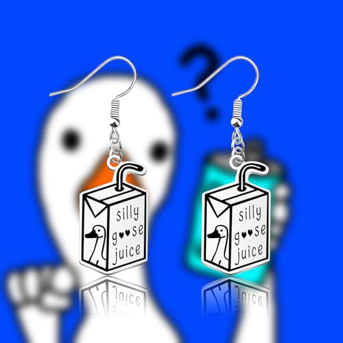 OKEYCH Goose Lover Gift S Goose Juice Dangle Earrings by OKEYCH - Used condition - Image 7
