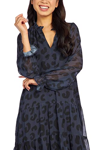 Mud Pie Simone Womens Maxi Dress, Navy, Small #TOP4