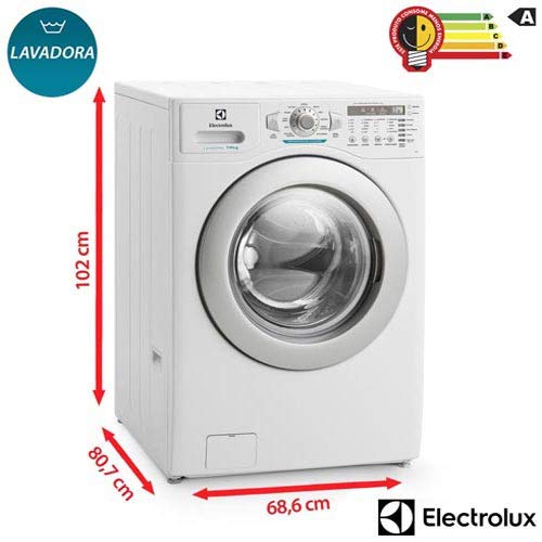 Lavadora de Roupas 14kg Electrolux com 11 Programas de Lavagem Branca - LFE14