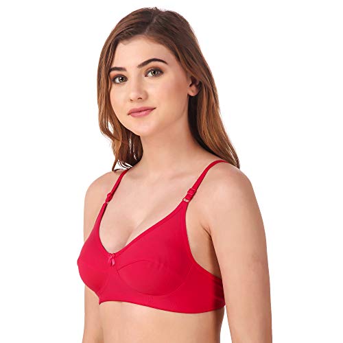 Image of Fasense Women's Wire Free Non Padded Cotton Bra