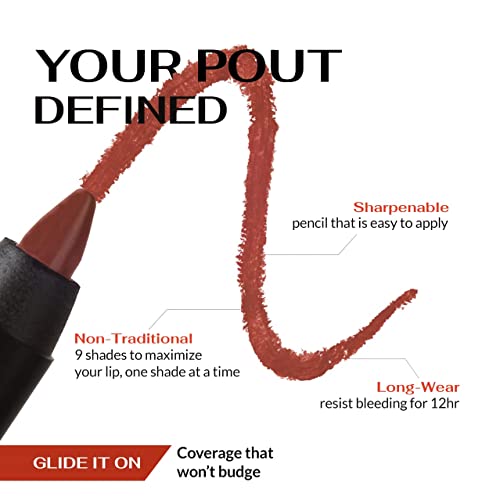 K7L Brown Lip Liner Pencil For Women Biscuit #TOP4