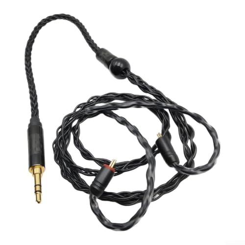 Cable de auriculares de 0,78 mm y MMCX balanceado que elimina las interferencias en reproductores