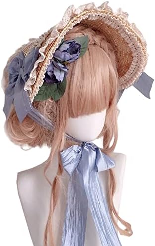 Amazon.co.jp: [hurtbasuketto] ロリータボンネット ストロー