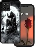 GYSYSQSH for Motorola Moto G 5G 2025 Phone Case with Grim Skulls Reaper Design for Women Men Slim Soft TPU Flexible Silicone Wireless Charging Shookproof Protection Cover Case for Moto G 5G 2025