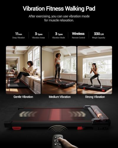 Image of Walking Vibration Pad, Incline Treadmills for Home