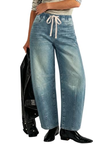 Barrel Jeans Women Boyfriend Baggy Jeans - image 2
