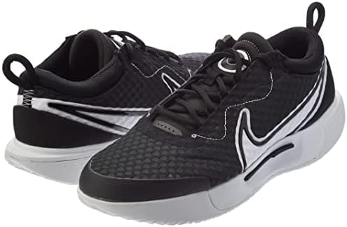 Nike Men's Hard Court Tennis Shoes, Black White, 12 US | Image 6
