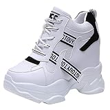 Sandalen Damen Sommerschuhe Plateau Keilsandalen Espadrille Frauen Keilabsatz Sandaletten Sommer Offene Schuhe Flatform Slingback Flip Flops Freizeit Schuhe