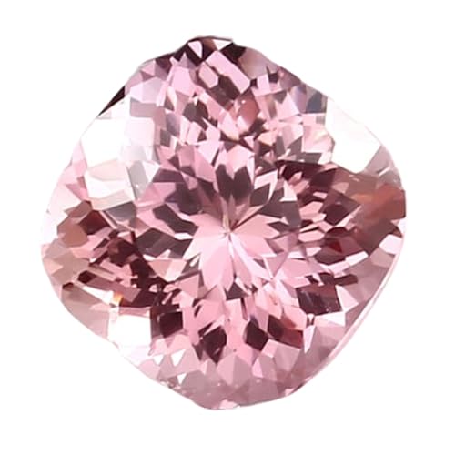 Morganite naturelle de Madagascar de forme coussin pour créer une bague d'exception
