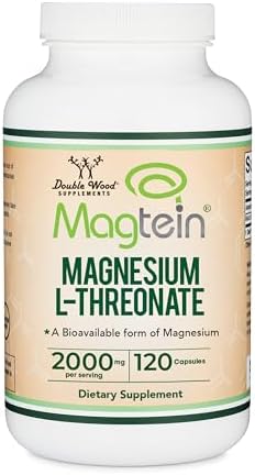 Magnesium L Threonate, Magtein - NSF Certified - Sleep and Cognit...