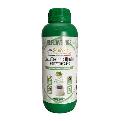 Insettorepellente Concentrato 1L – Liquido Antizanzare per Sistemi Automatici –