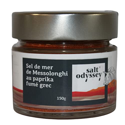 Salt Odyssey Sal con Pimentón Ahumado, 150 g (Pack de 2)
