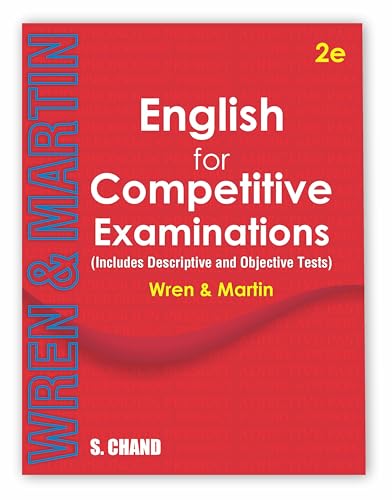 Image of New Edition - Wren & Martin English for Competitive Examinations 2025 - 2026 (Includes Descriptive and Objective Tests) 2nd Edition | English ... AFCAT, UP, Delhi Police, Law - S Chand Books