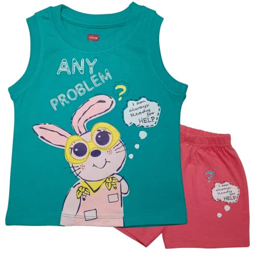 LuvLap Boys Sleeveless T-Shirt & Shorts Set
