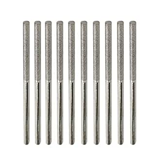 40 Pieces Diamond Burr Bits Stone Carving Set For Rotary Tool With 1 - View #6