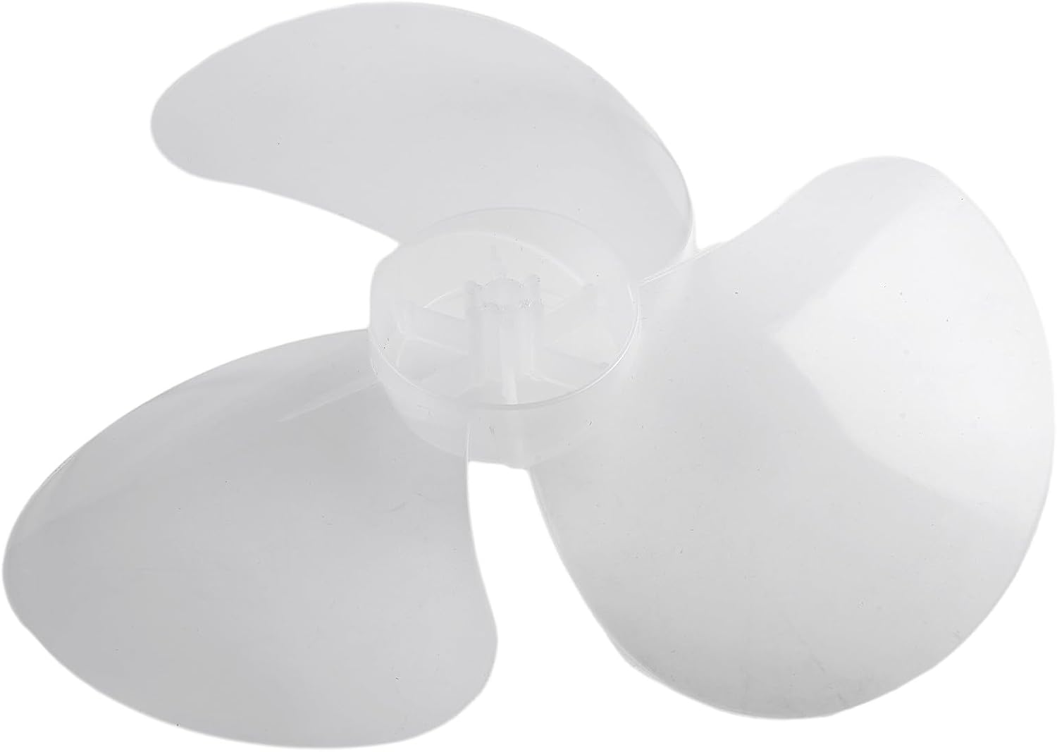 12 Inch Plastic Fan Blade 3 Leaves Replacement Part for Standing Pedestal Floor Wall and Table Fans, Lightweight PP Material Low Noise Design